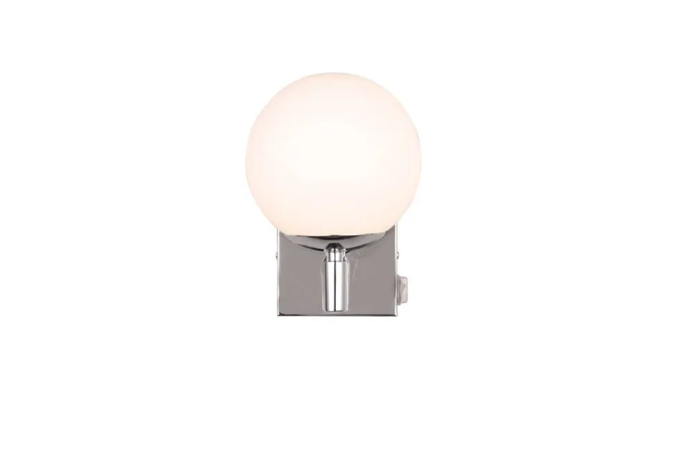 Trio Lighting seinävalaisin Kula H2O 1-os E14 kromi