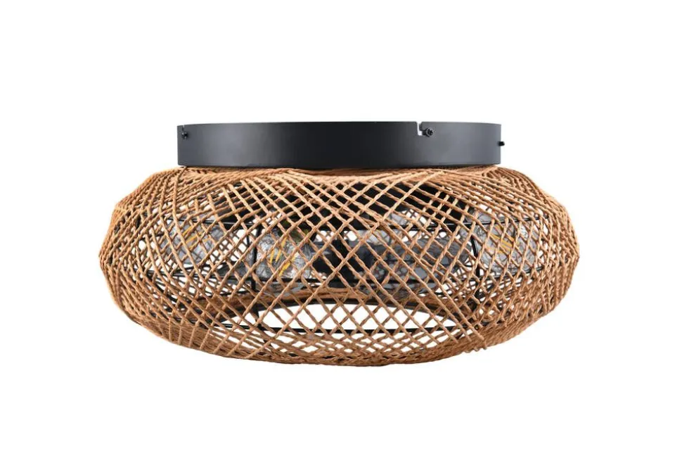 Trio Lighting tuuletinkattovalaisin Lillesand 4xE27 mattamus