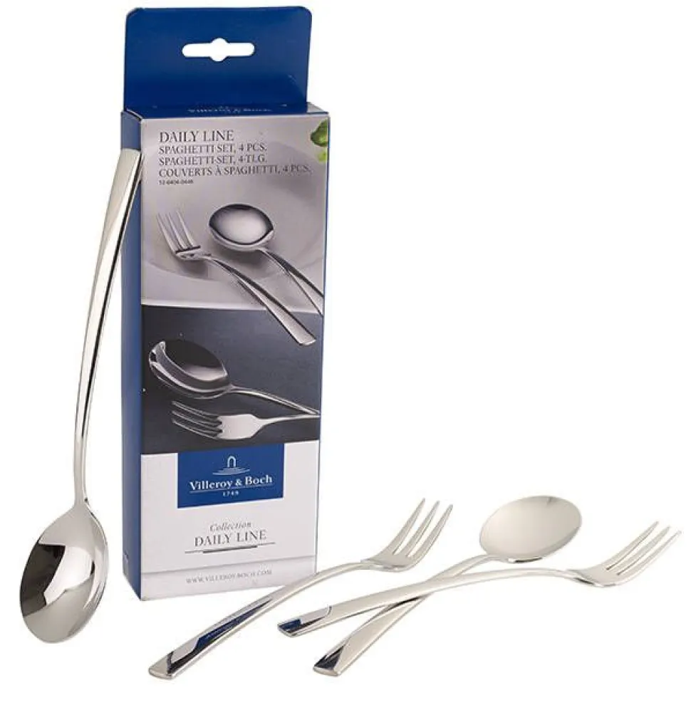 Villeroy&Boch Daily line Spagettiaterimet 4-osainen
