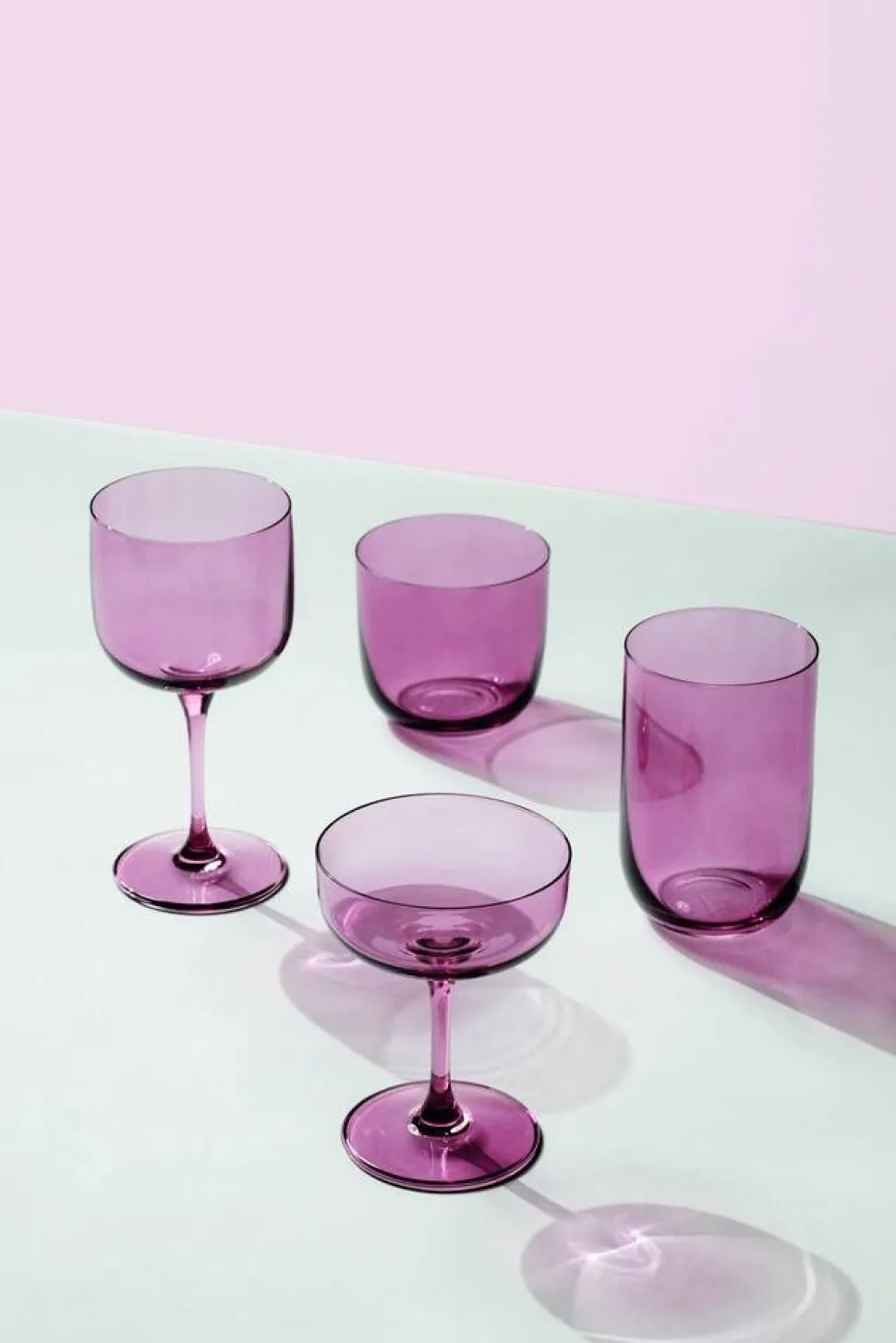 Villeroy&Boch Like Vesilasisetti 9x8 cm 0,28l Grape 2-os.