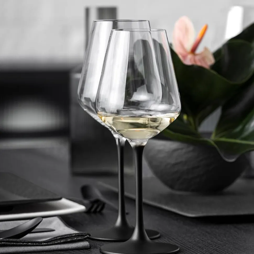 Villeroy&Boch Manufacture Rock valkoviinilasi 0,38l 4-os.