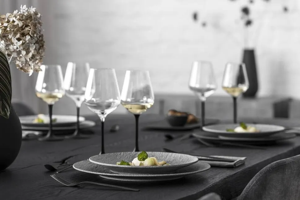 Villeroy&Boch Manufacture Rock valkoviinilasi 0,38l 4-os.