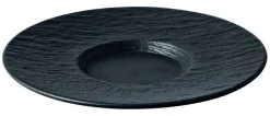 Villeroy&Boch Manufacture Rock Kahvikupin alunen 15,5x2 cm musta