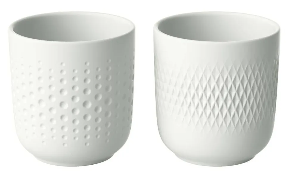 Villeroy&Boch Manufacture Collier Blanc muki blanc 2 kpl valkoinen