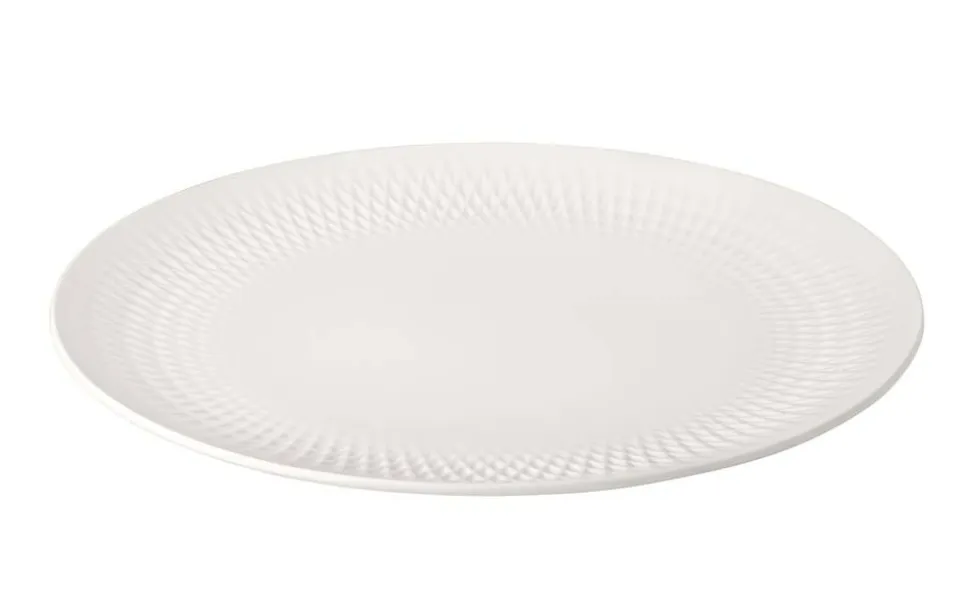 Villeroy&Boch Manufacture Collier tarjoiluvati 32 cm valkoinen