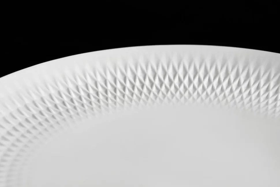 Villeroy&Boch Manufacture Collier tarjoiluvati 32 cm valkoinen