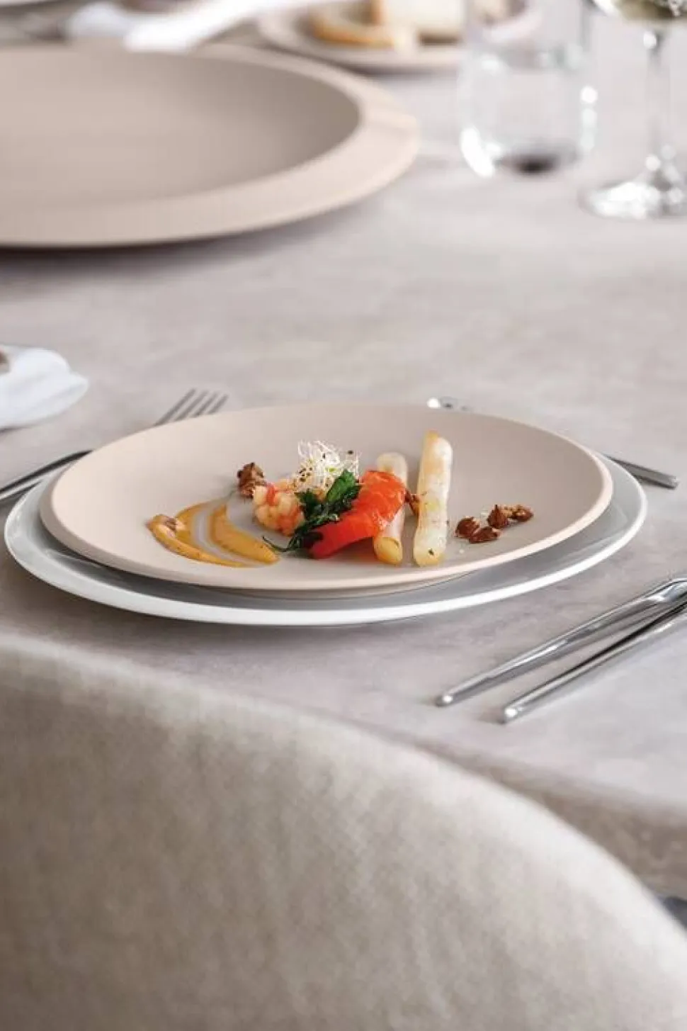 Villeroy&Boch NewMoon Lautanen 24x24x2,5 cm Beige