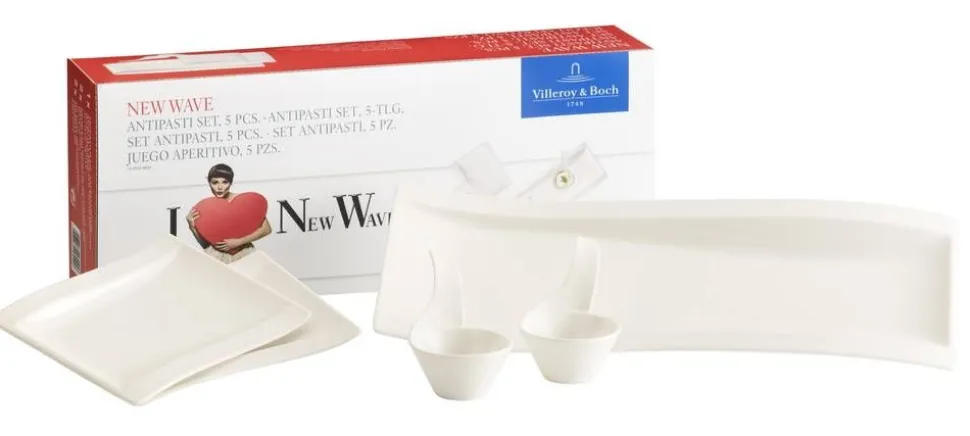 Villeroy&Boch NewWave Antipasti-setti 5-os.
