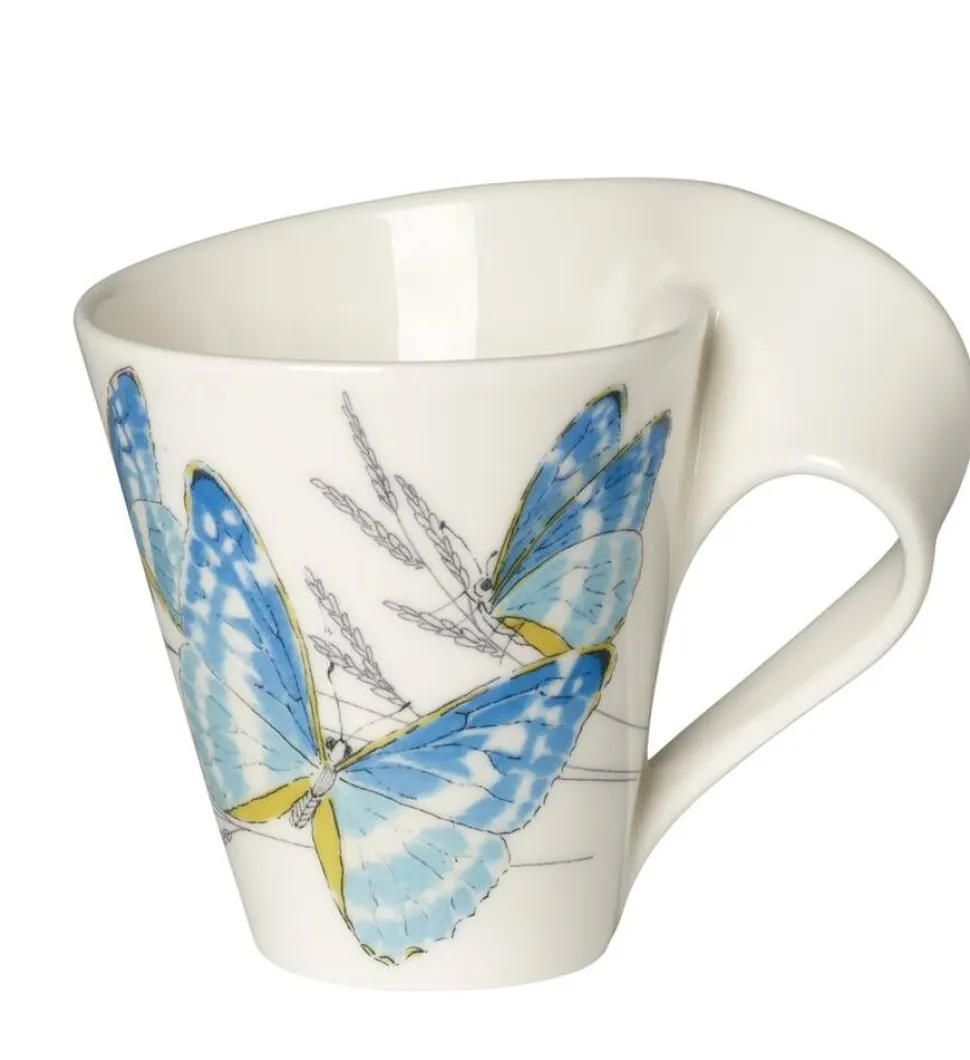 Villeroy&Boch NewWave Caffe muki 0,3l Morpho cypris perhonen