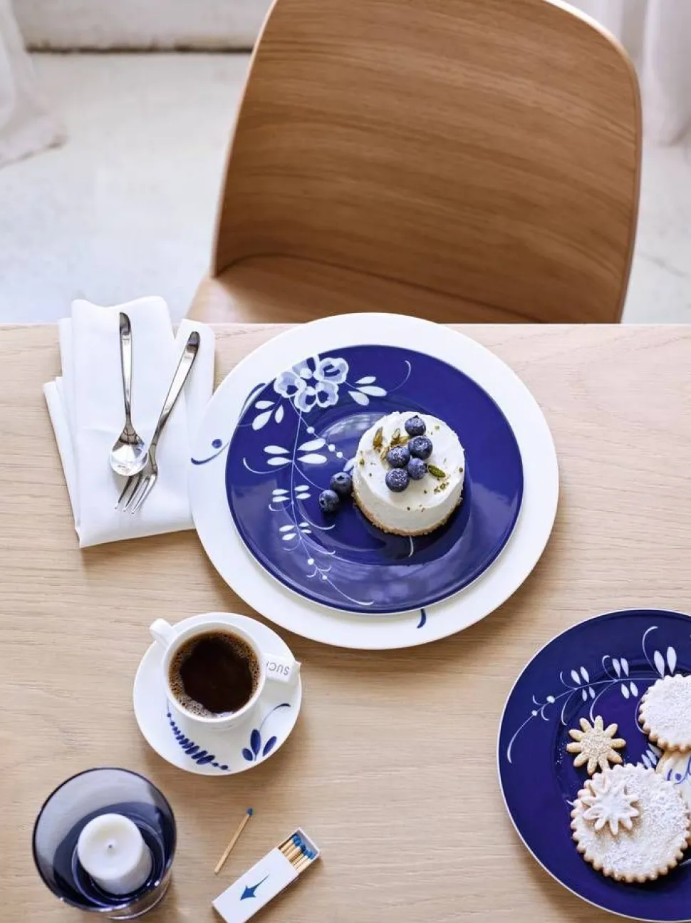 Villeroy&Boch Old Luxembourg Brindille Lautanen 22 cm sininen