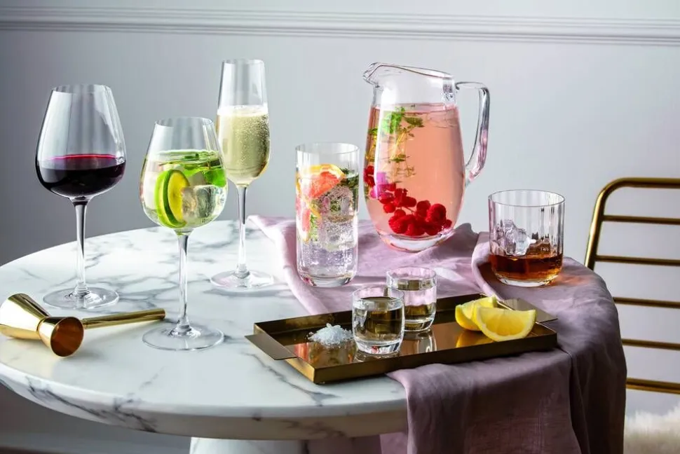 Villeroy&Boch Rose Garden valkoviinilasisetti 4 kpl 218 mm 0,13l