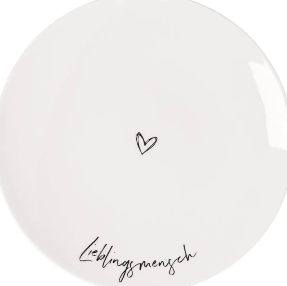 Villeroy&Boch Statement lautanen Ø21 cm Lieblingsmensch