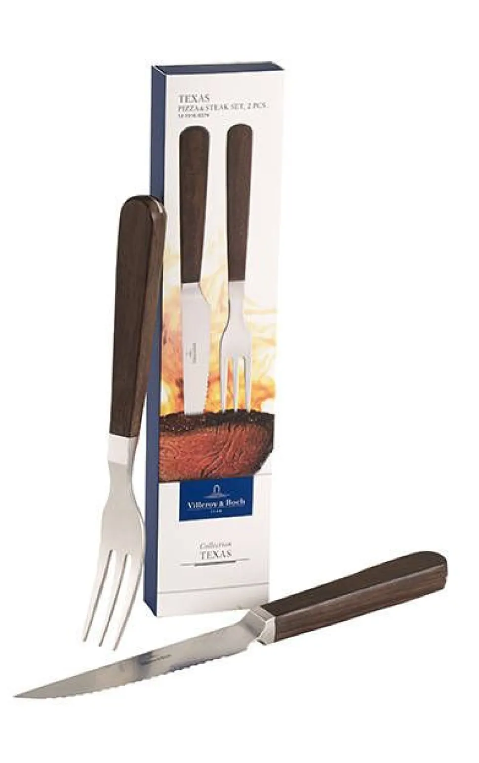 Villeroy&Boch Texas Pizza/-pihviaterimet 2-osainen