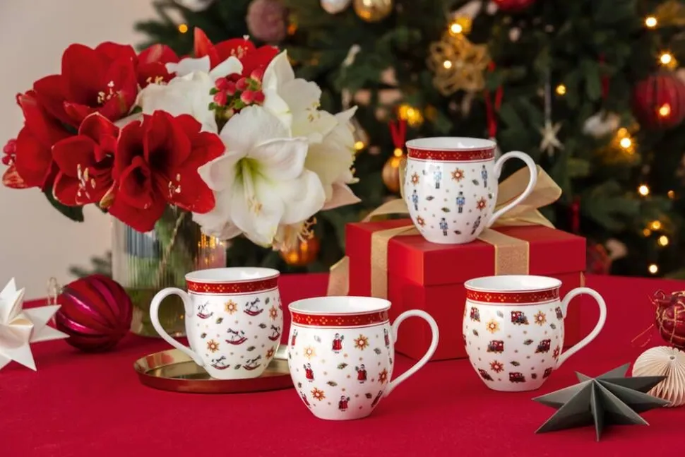 Villeroy&Boch Xmas mukisetti Toy´s Delight juhlavuosi 0,47 l