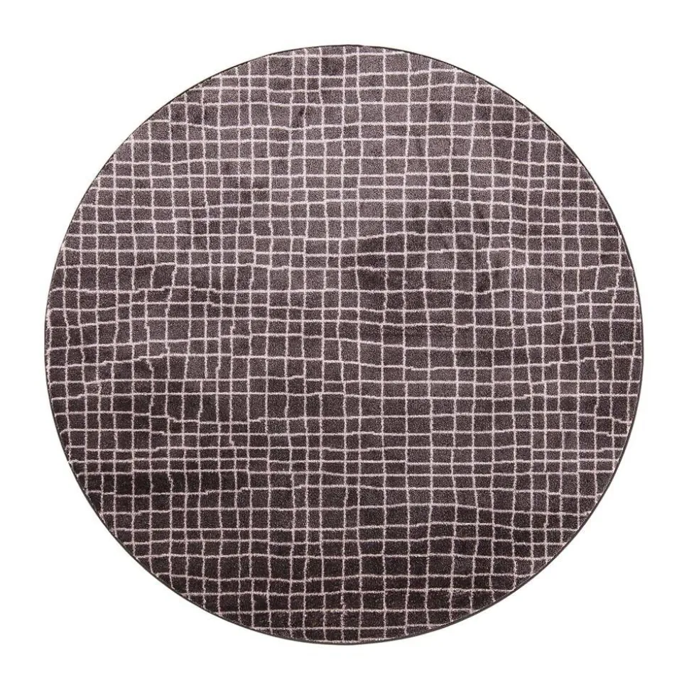 VM-Carpet Aari 12 antrasiitti, kantti 5450, Ø 200 cm