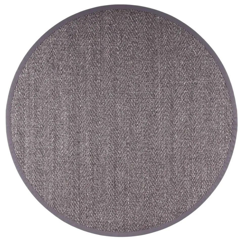VM-Carpet Barrakuda 9371 antrasiitti, Ø 133 cm, kantti 38
