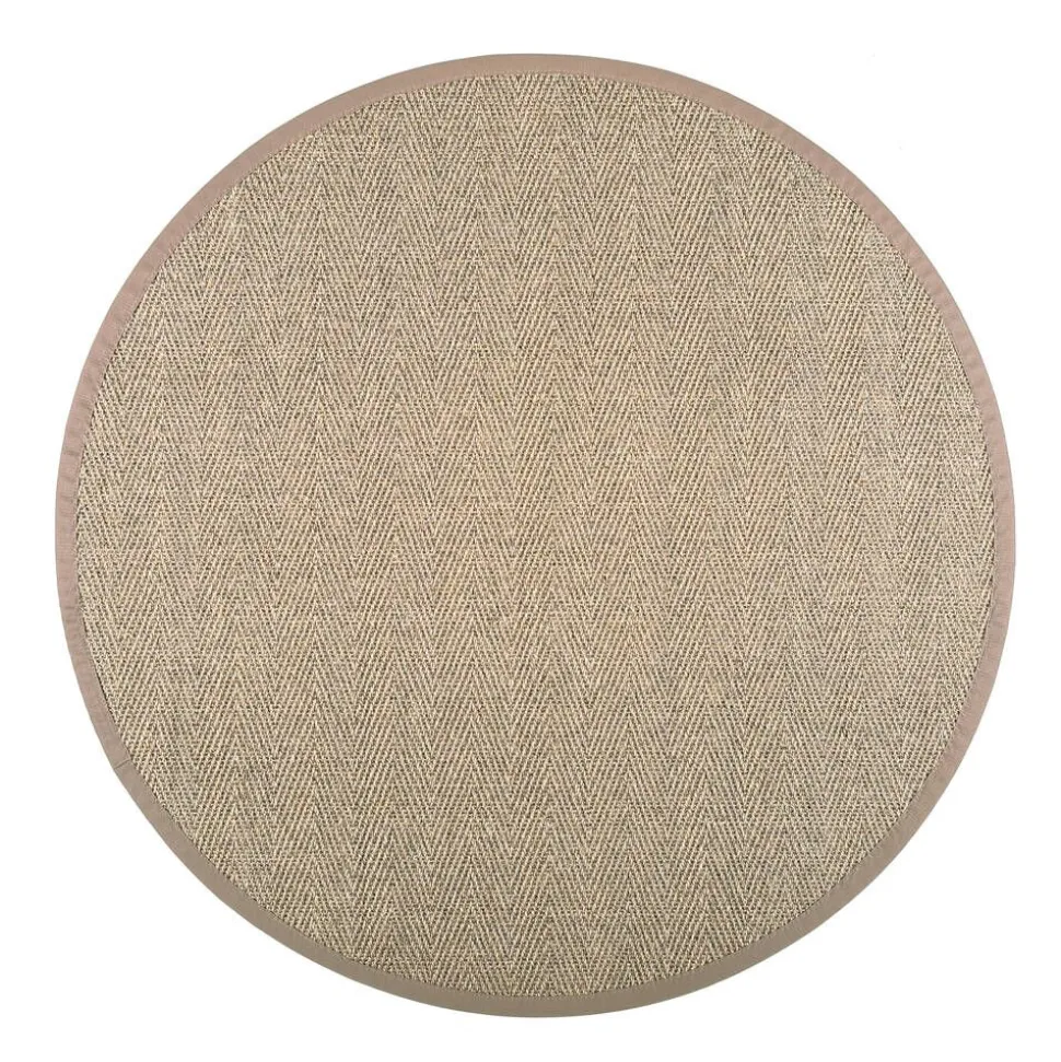 VM-Carpet Barrakuda 9307 natur, Ø 160 cm, kantti 25