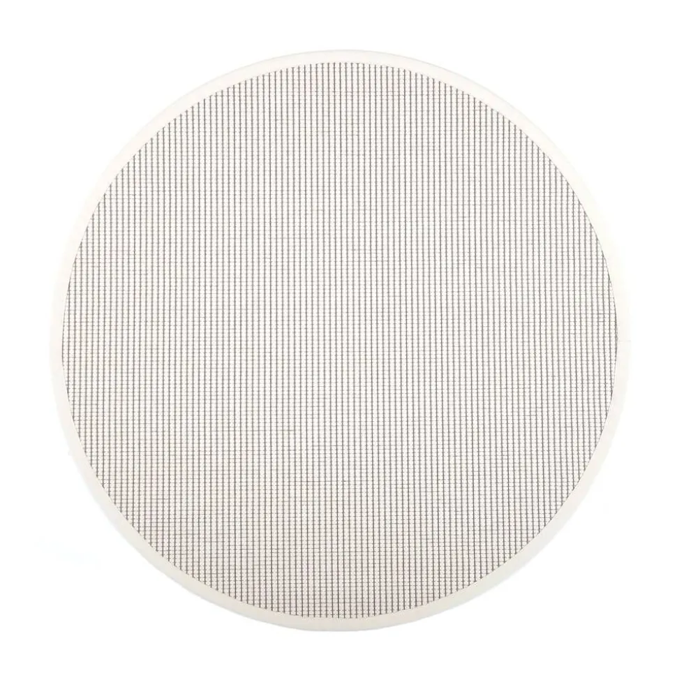 VM-Carpet Lyyra 52 valkoinen Ø 200 cm, kantti 1