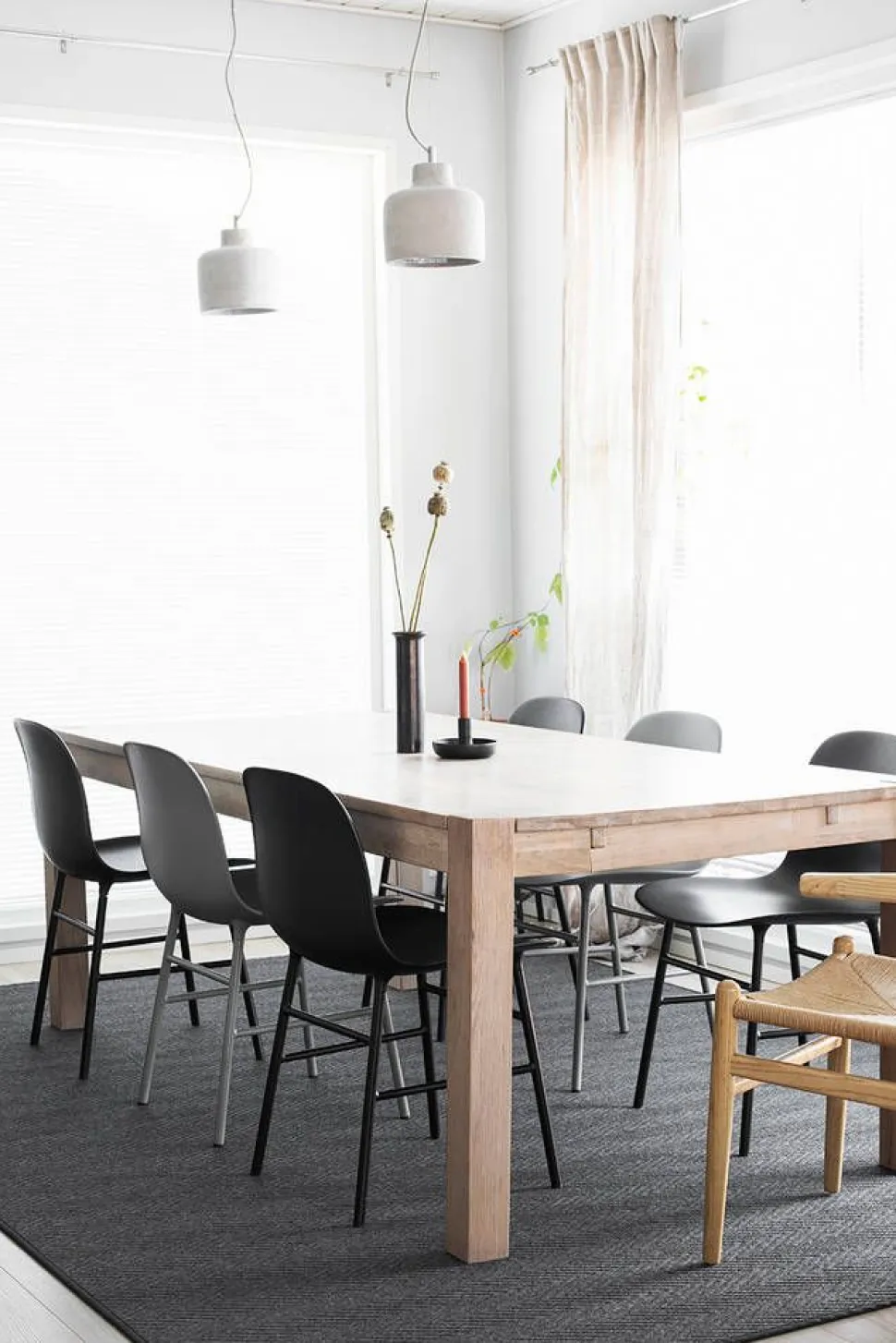 VM-Carpet matto Elsa 200x300 cm musta