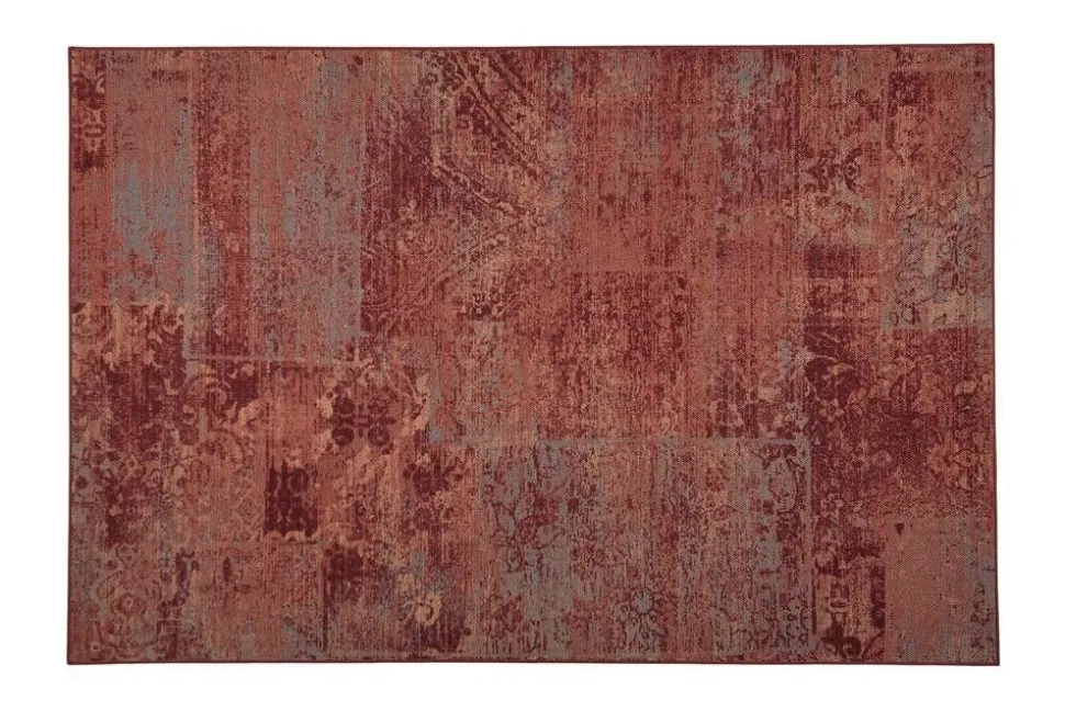 VM-Carpet matto Rustiikki 80x300 cm 14 puna-oranssi