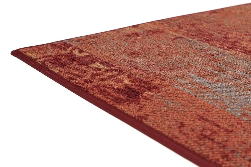 VM-Carpet matto Rustiikki 80x200 cm 14 puna-oranssi