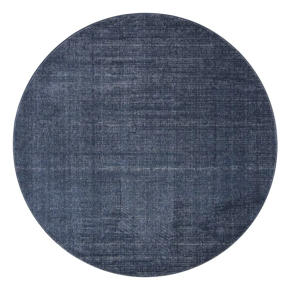 VM-Carpet matto Sametti ø 240 cm 304 sininen