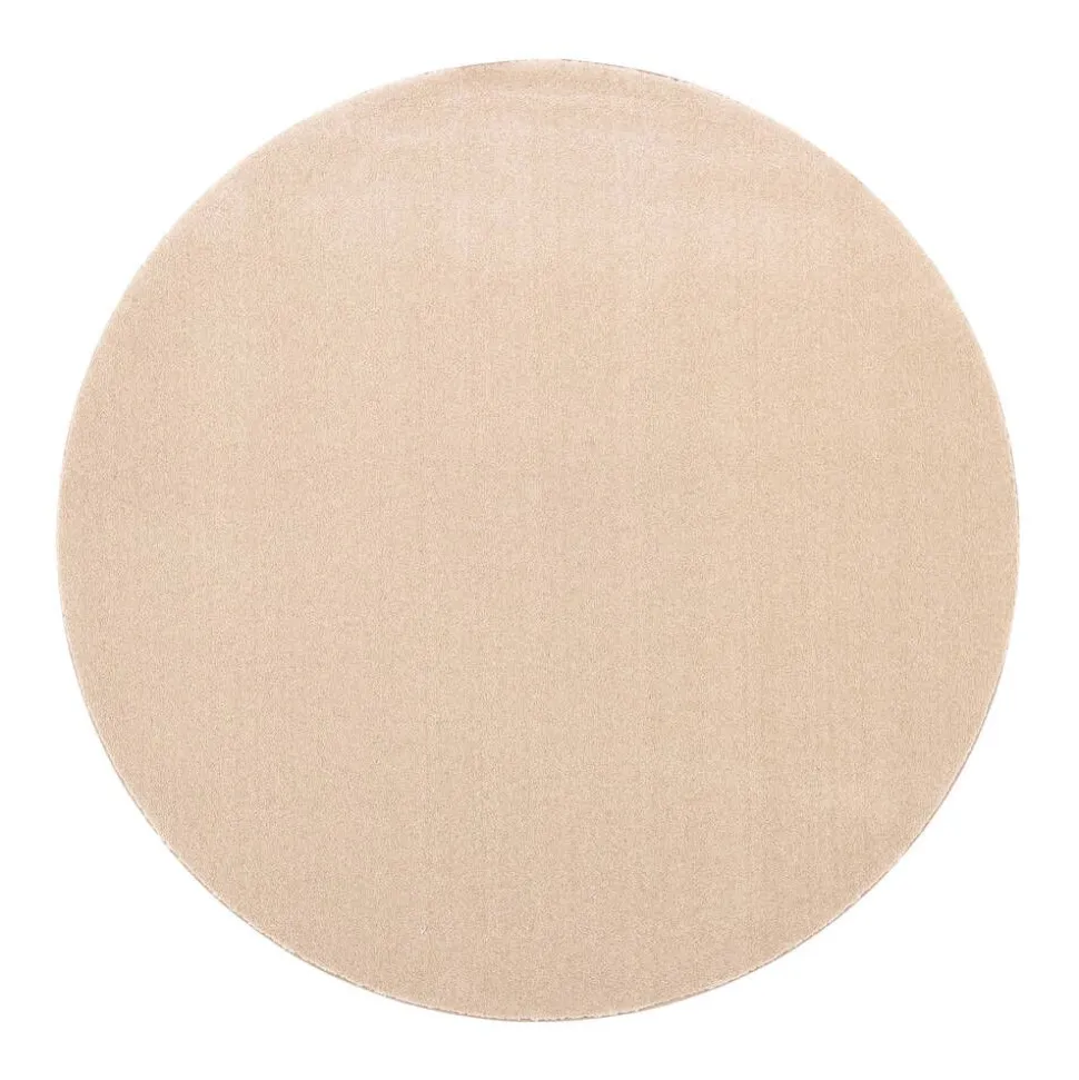 VM-Carpet Puuteri, 132 beige, Ø 133 cm, kantti 5978