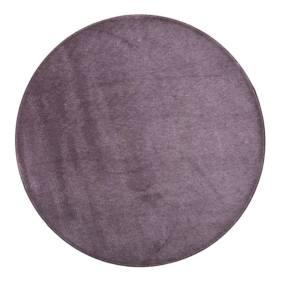 VM-Carpet Satine 001 lila, Ø 133 cm, kantti 5881