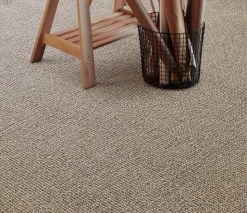 VM-Carpet Tweed, 32 vaalea beige, Ø 200 cm, kantti 6283